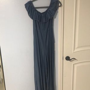 Xhilaration navy blue Jumpsuit